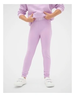 Core Terry Legging in Orchid