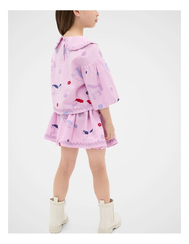 Horse Top in Orchid image 2