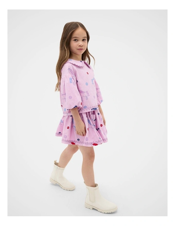 Horse Top in Orchid image 3