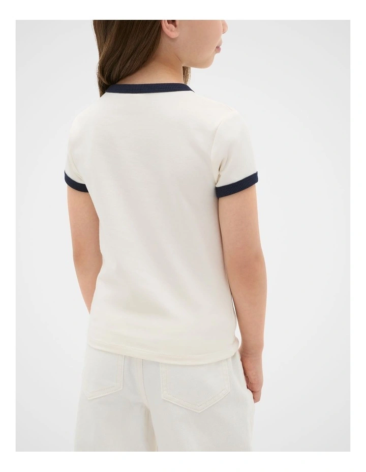 Horse Tee in Classic Cream image 2