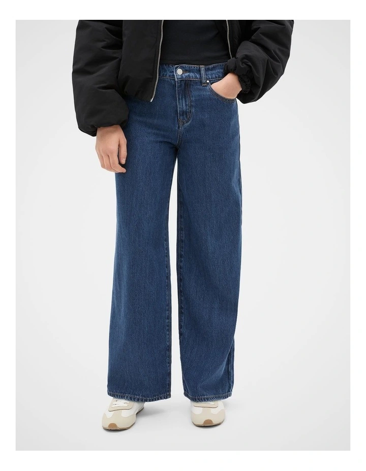 Core Straight Denim Jean in Ink Wash image 1