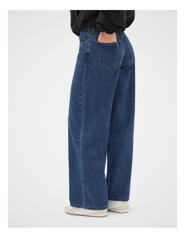 Core Straight Denim Jean in Ink Wash image 2