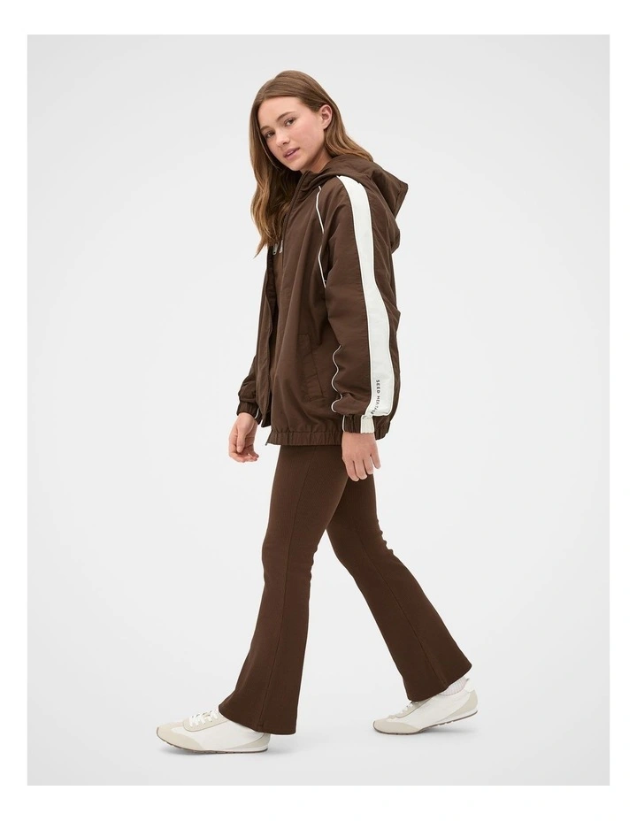 Logo Kick Flare in Chocolate image 3