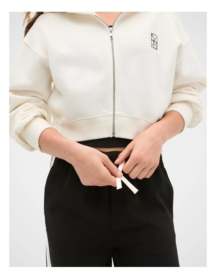 Side Stripe Pant in Black image 4