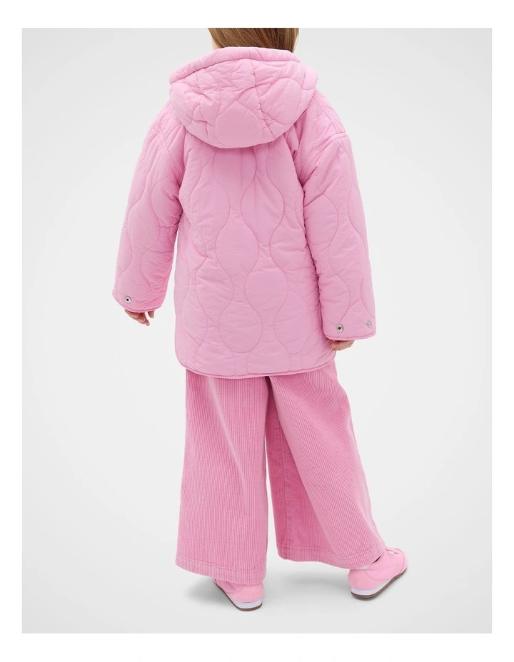 Core Puffer Jacket in Pink image 2