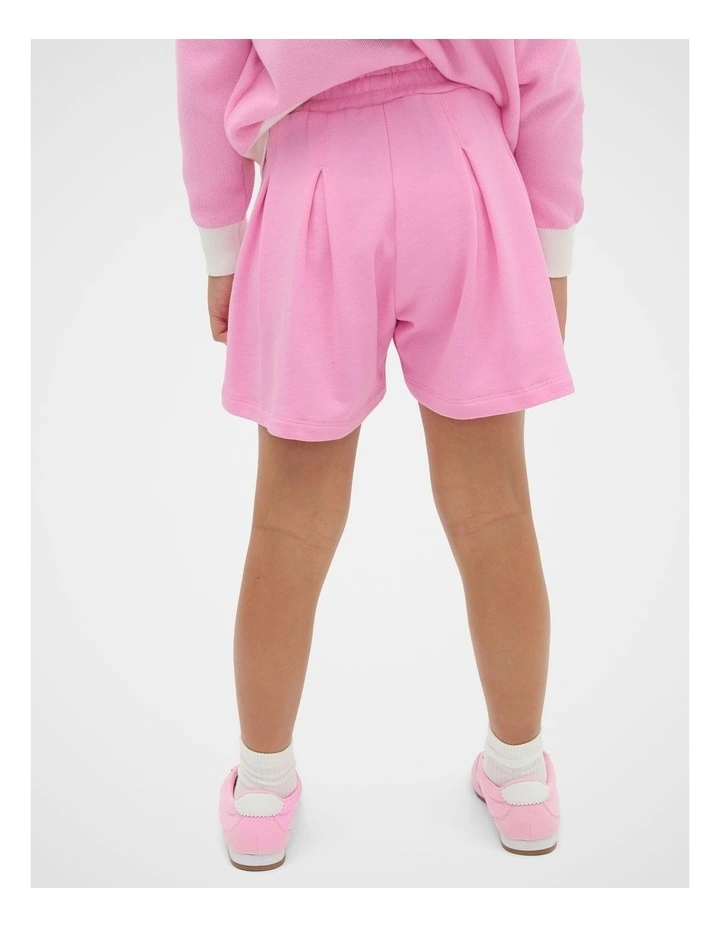 Pleat Skort in Candy Pink image 2