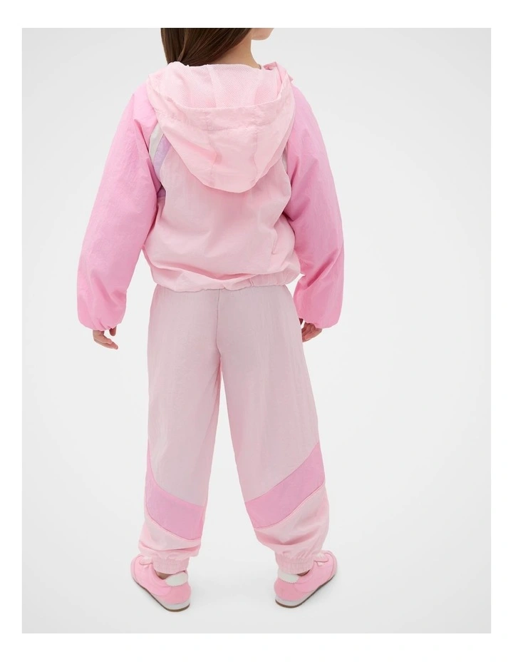 Spliced Logo Spray Jacket in Multi image 2