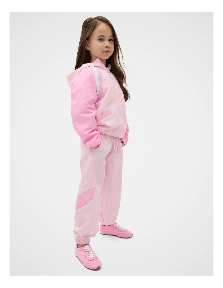 Sporty Spliced Pant in Multi image 3