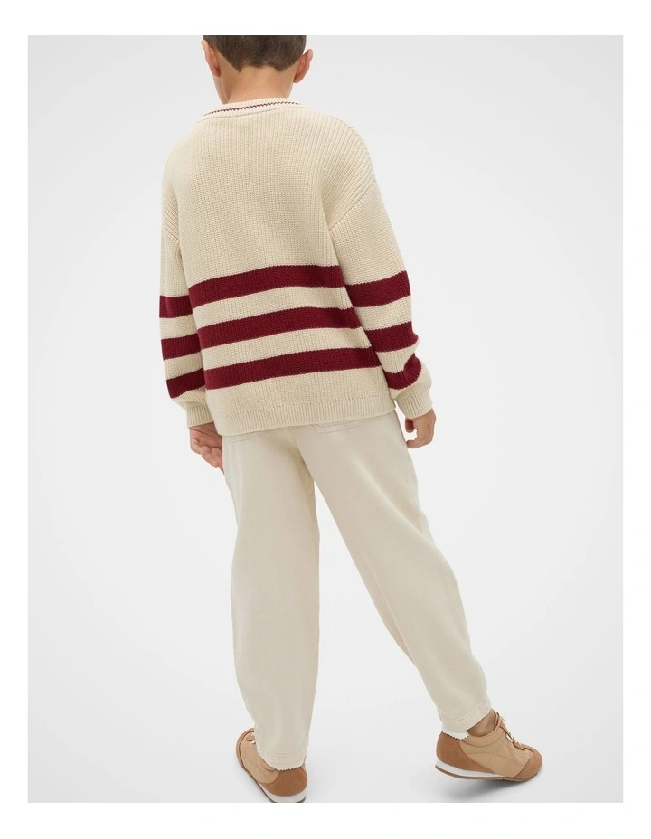Sports Knit Sweater in Moonstone image 2