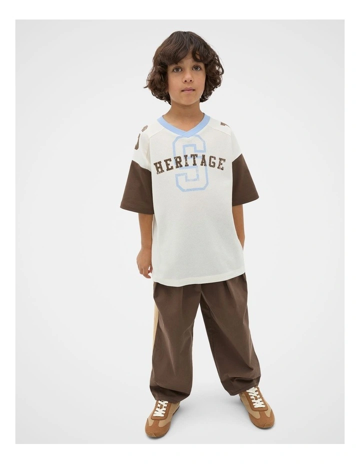 Seed Sports Mesh Tee in Classic Cream image 3