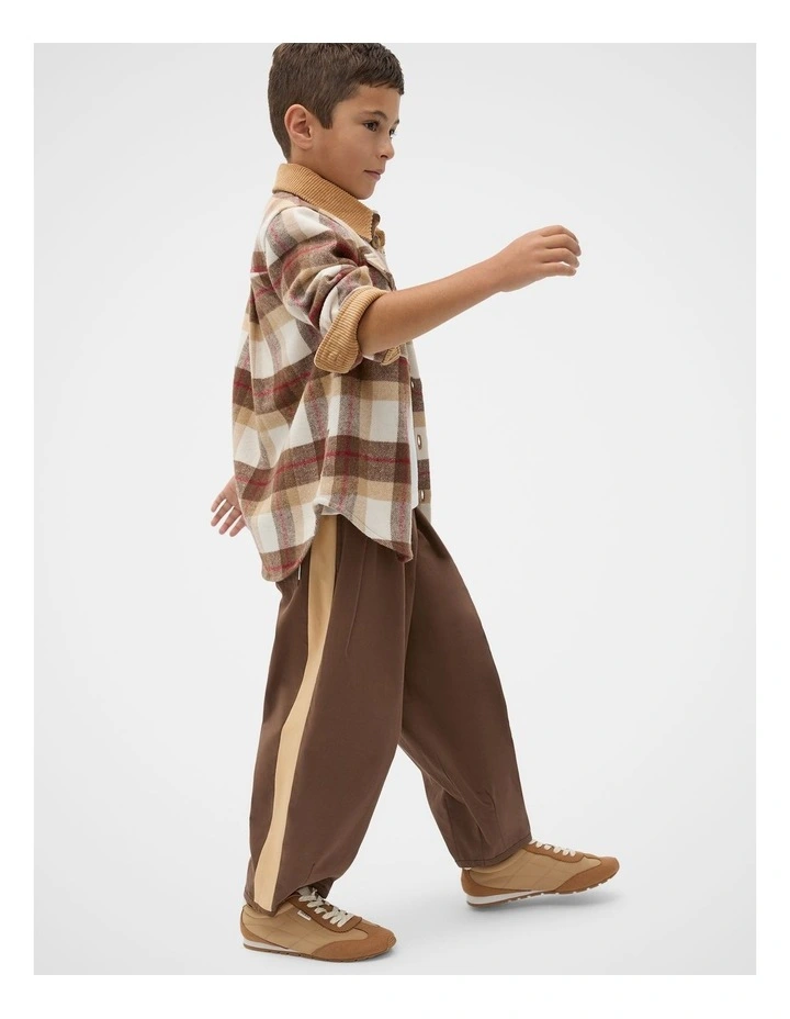 Balloon Leg Pant in Cacao image 3