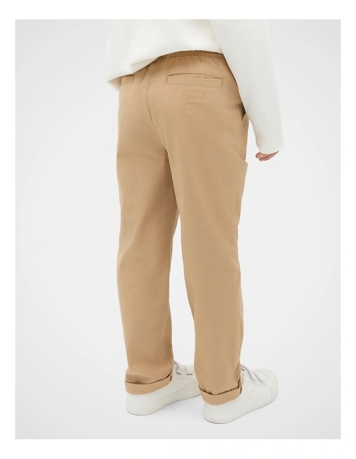 Core Logo Chino in Autumn Leaf image 2