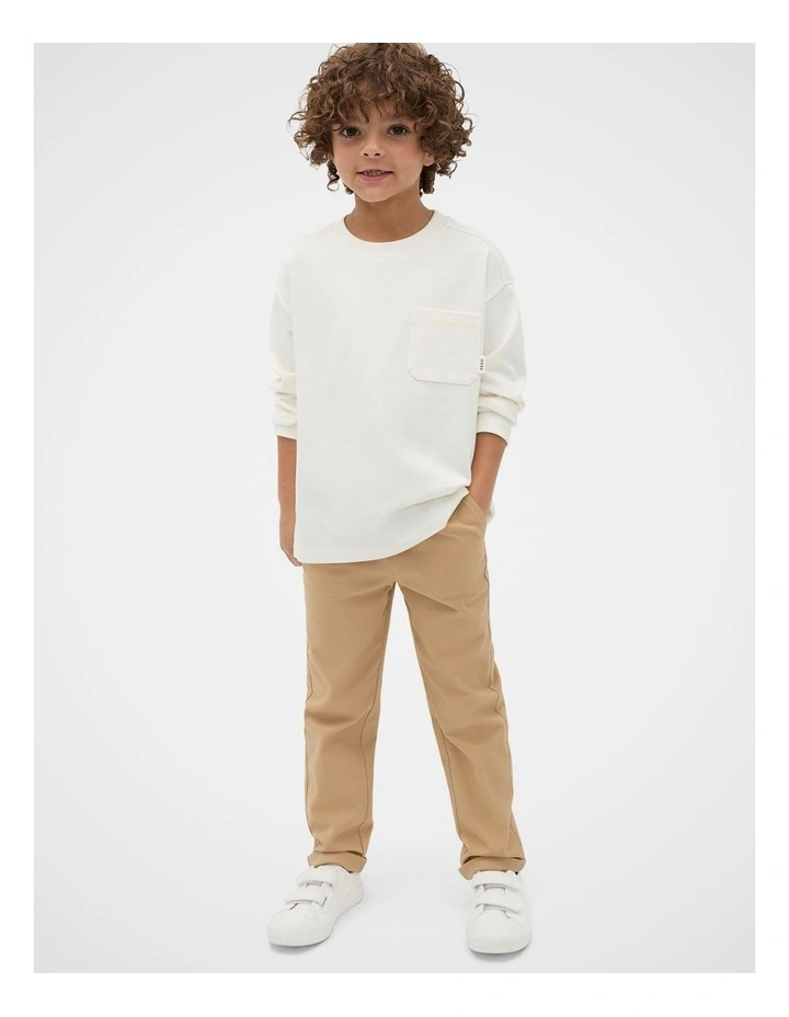 Core Logo Chino in Autumn Leaf image 3