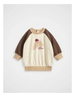 Croissant Sweat in Multi