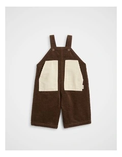 Cord Overall in Brown