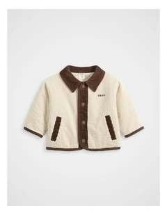 Cord Jacket in Moonstone