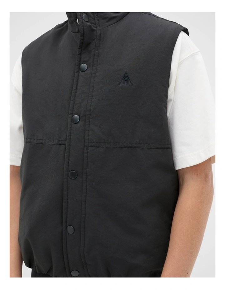 Relaxed Vest in Phantom image 3