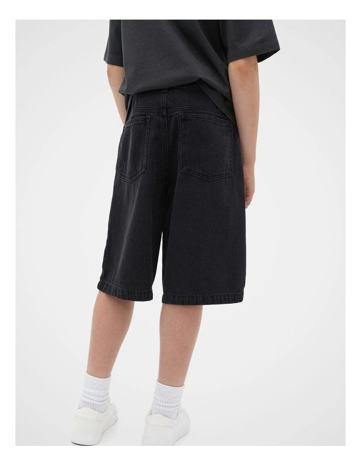 Denim Jort in Phantom image 2