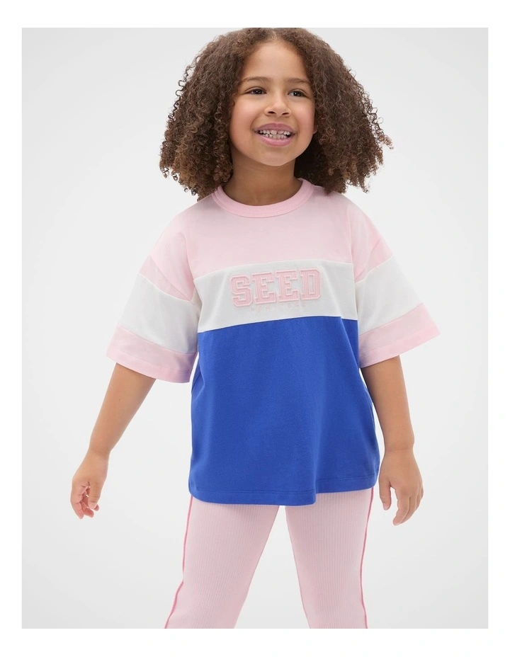 Relaxed Logo Tee in Pink Lemonade image 1