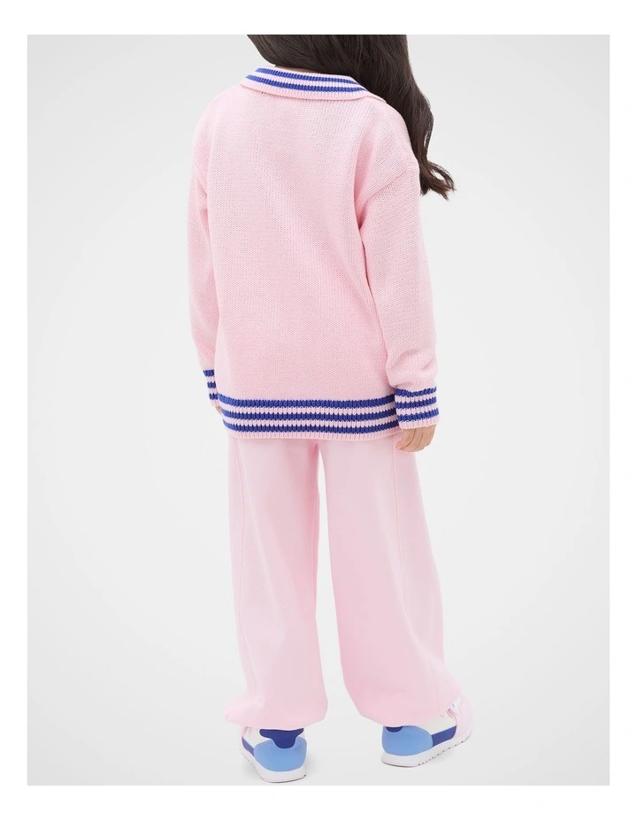 Retro Logo Knit in Pink Lemonade image 2