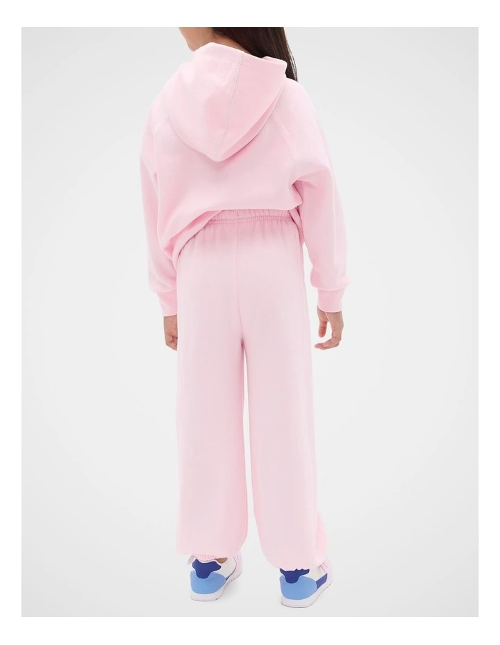 Contrast Stitch Track Pant in Pink Lemonade image 2