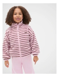Teddy Jacket in Pink Lemonade