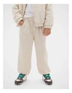 Cord Barrel Pant in Moonstone