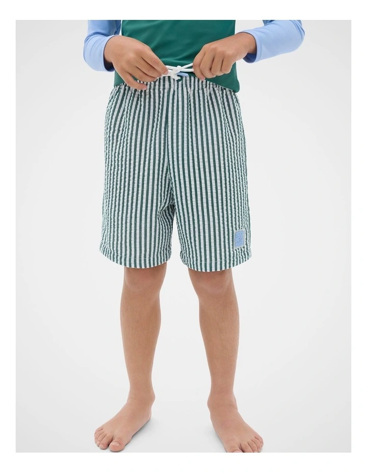 Textured Boardshort in Jungle Green image 1