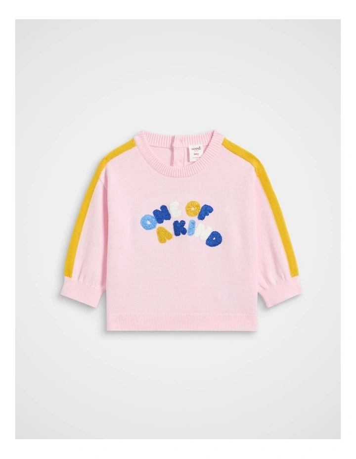 Kind Knit Sweater in Pink Lemonade image 1