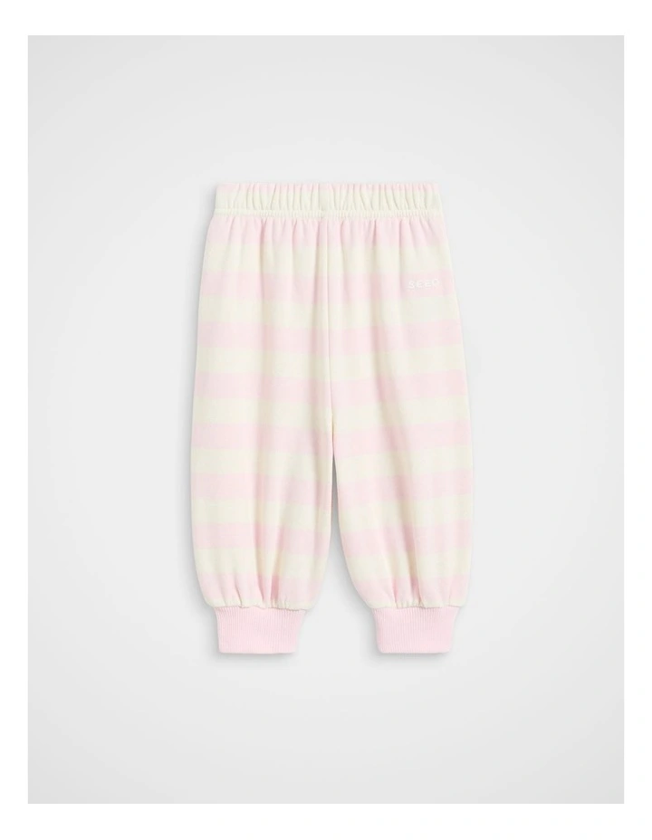 Cuffed Track Pant in Pink Lemonade image 1