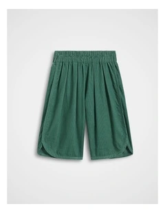 Contrast Pocket Pant in Jungle Green