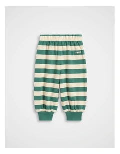 Cuffed Track Pant in Jungle Green