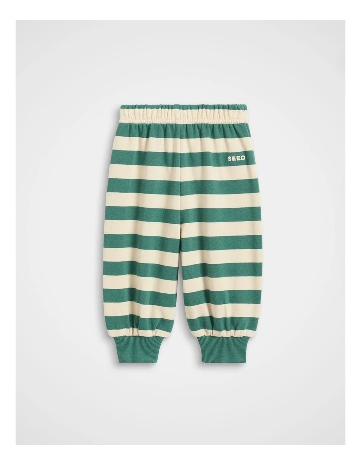 Cuffed Track Pant in Jungle Green image 1