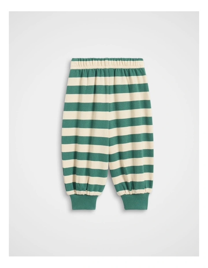 Cuffed Track Pant in Jungle Green image 2