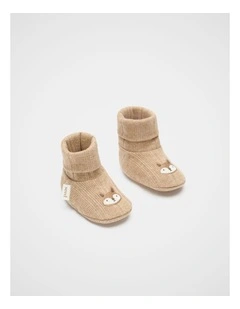 Fox Bootie in Nutmeg Marle