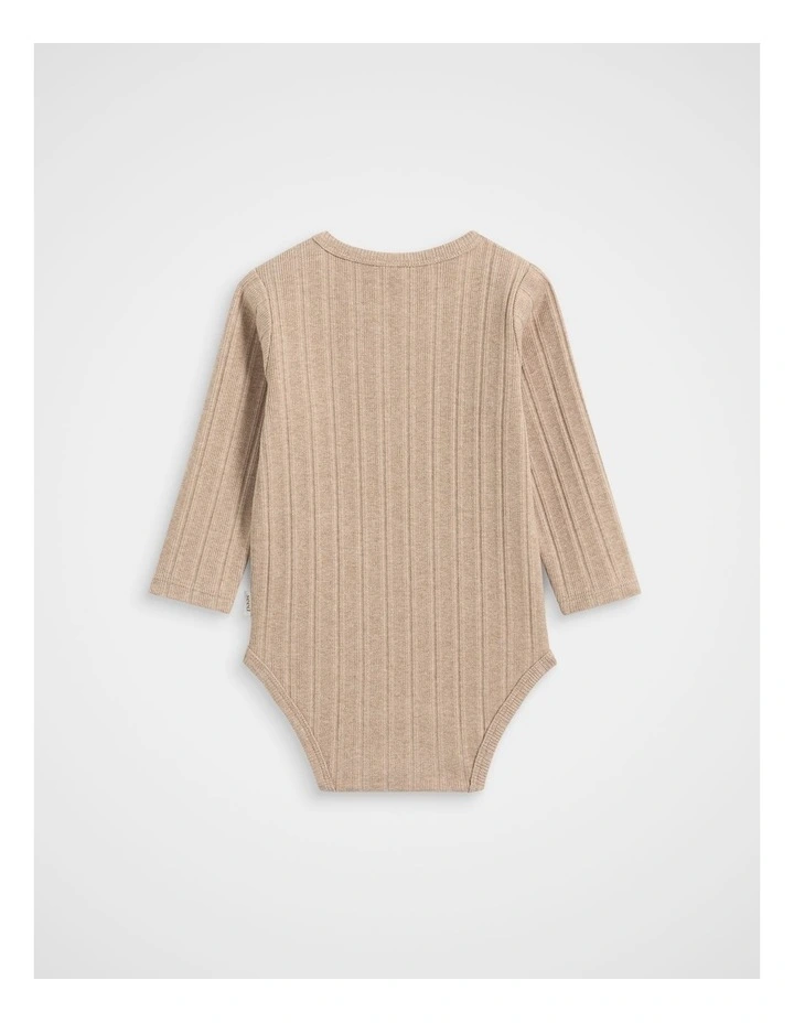 Fox Bodysuit in Nutmeg Marle image 2