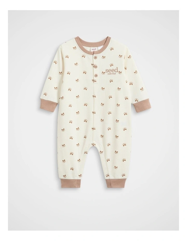 Fox Jumpsuit in Classic Cream image 1