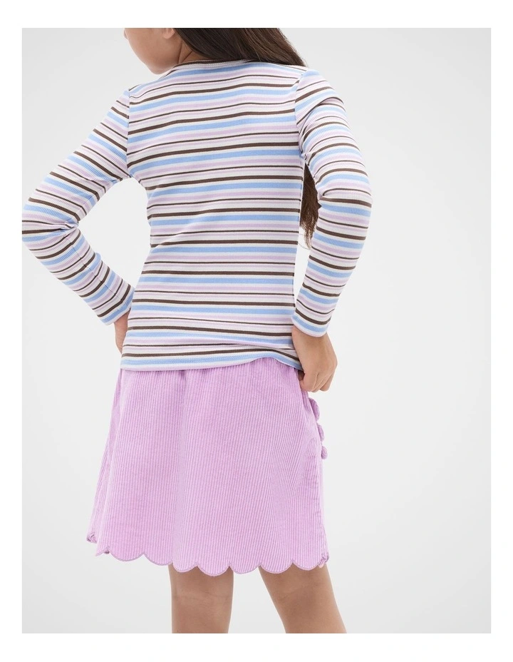 Stripe Rib Tee image 2