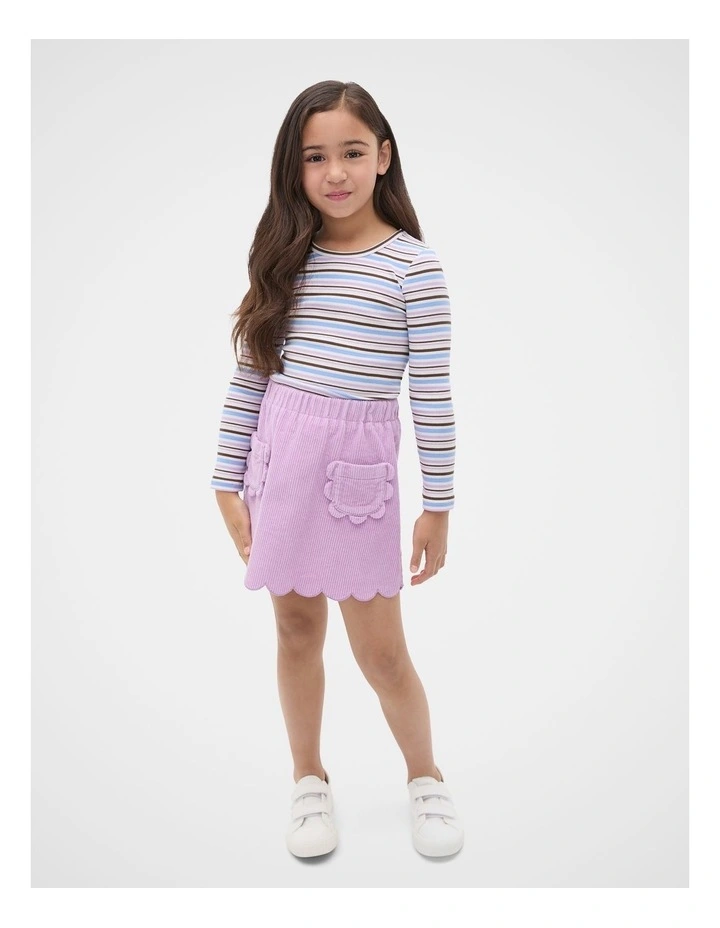 Stripe Rib Tee image 3