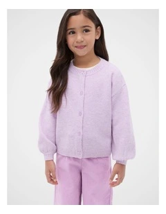 Fluffy Knit Cardigan