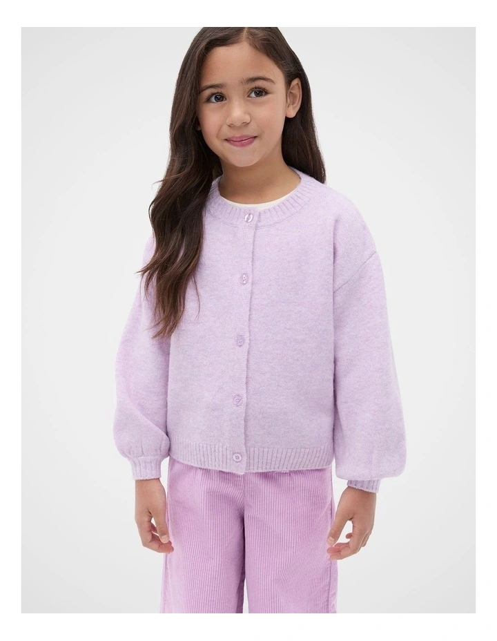 Fluffy Knit Cardigan image 1