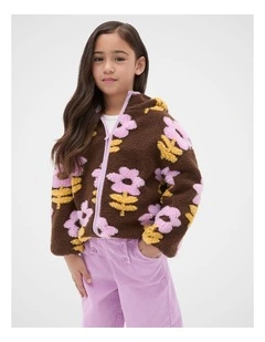 Floral Teddy Jacket