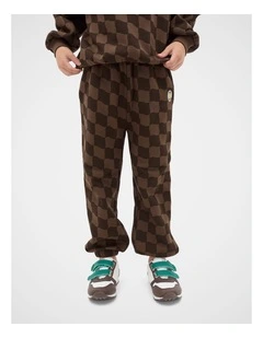 Check Track Pant