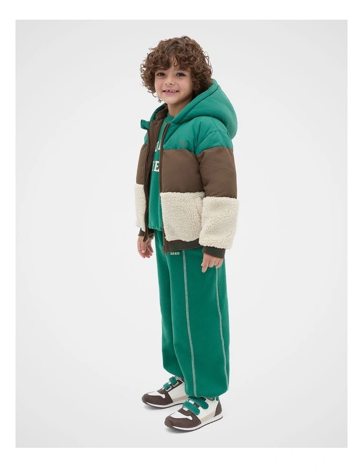 Colourblock Puffer Jacket image 3