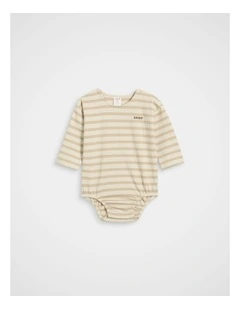 Logo Stripe Bodysuit