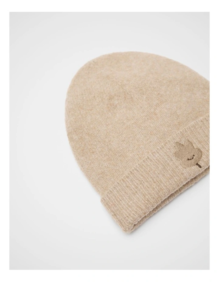 Leaf Knit Beanie image 2