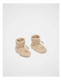 Leaf Knit Bootie