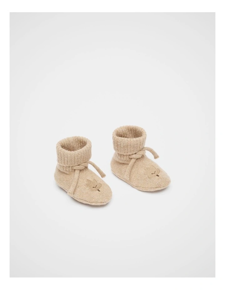 Leaf Knit Bootie image 1