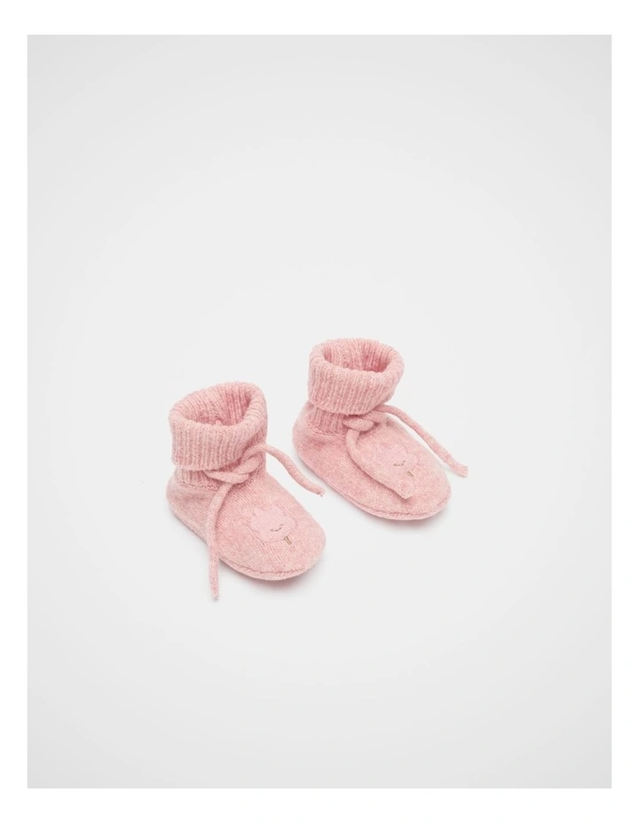 Leaf Knit Bootie image 1