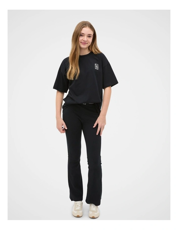 Core Logo Tee in Black image 4
